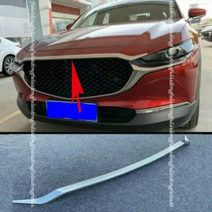 For Mazda CX-30 2020-2022 Car Hood Grill Cover Front Machine Bonnet Molding Trim - Picture 1 of 6