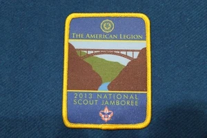AMERICAN LEGION 2013 NATIONAL SCOUT JAMBOREE PATCH - BSA (Y11) - Picture 1 of 3