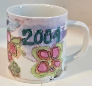 Royal Copenhagen Fajance 2004 jährliche Kaffeetasse Becher Dänemark 4,5" - Bild 1 von 10