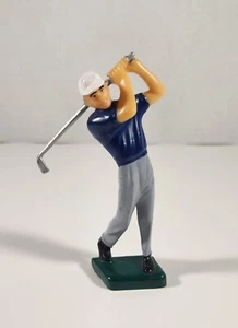 VINTAGE WILTON CHICAGO PLASTIC MAN GOLFER FIGURE DECOR GOLF - Picture 1 of 12
