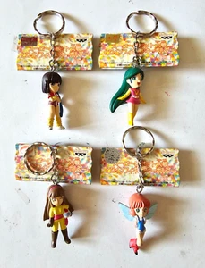 GIRL GETTER ROBO ROBOT FIGURE KEYCHAIN KEY RING RARE & VINTAGE SET OF 4 - Picture 1 of 3