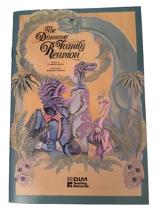 Vtg DINOSAUR FAMILY REUNION Claryce Allen DLM Teaching 1989 PB Book - Picture 1 of 7