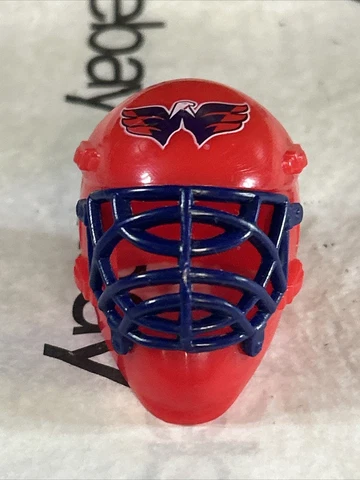 NHL Hockey Mini 1.5" Franklin Gumball Machine Goalie Helmet Washington Capitals Cover