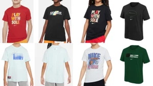 New Unisex Kids Nike Sportswear T-Shirt Pick Size & Color - Picture 1 of 18