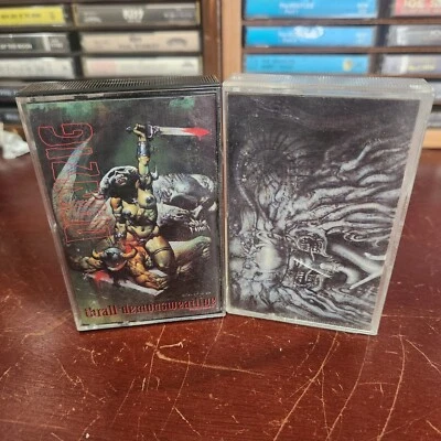 DANZIG Cassette Tapes/ HOW THE GODS KILL +DEMONSWEATLIVE EX* - Image 1 of 4