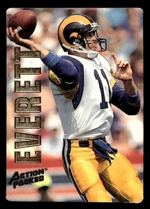 1993 Action Packed Jim Everett #24 Los Angeles Rams - Picture 1 of 2
