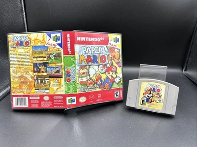 Paper Mario (Nintendo 64, 2001) N64 подлинный - ОЧИЩЕН И ПРОТЕСТИРОВАН ✨ - Изображение 1 из 4