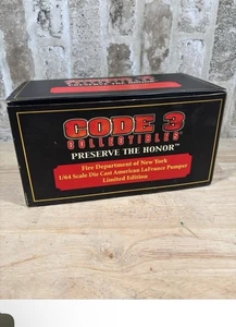 MIB Code 3⭐️Fire Department of New York American LaFrance Pumper⭐️No. 12139⭐️NEW - Picture 1 of 11