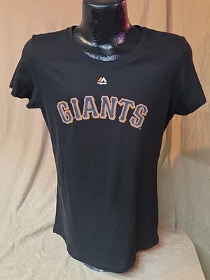 MLB San Francisco Giants Buster Posey #28 Camiseta Mujer Tallas Negra Nueva Con Etiquetas Foto 1 de 3