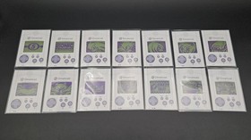 Sega Dreamcast Trading Cards VMU Inserts Complete Set V1 -V 14 Limited Run Games