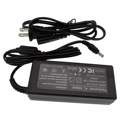 AC Adapter For MSI Optix MAG240CR MAG24C LED Monitor Power Supply Cord - Image 1 of 4