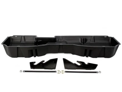 DU-HA Black Underseat Storage Case Fits 2014-2018 Silverado/Sierra 1500 Crew Cab - Изображение 1 из 4