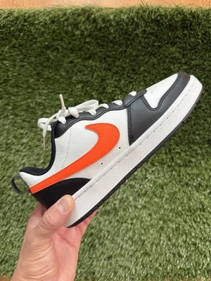 Nike Court Borough 2 Low White Black Orange - Image 1 of 4