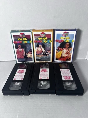 The big comfy couch Time life kids 3VHS VTG bugs and hugs sticks and stones Etc - Image 1 of 4