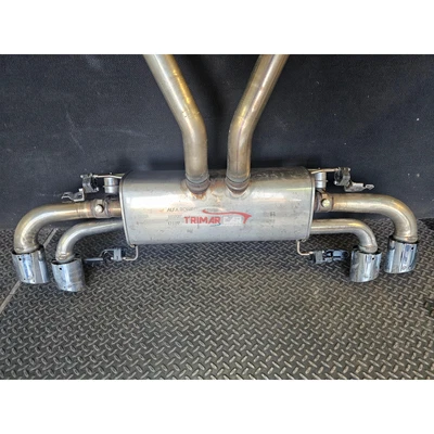 50552981 SCARICO TERMINALE MARMITTA ALFA ROMEO GIULIA (2015 >) 2.9 QUADRIFOGLIO Foto 1 de 4