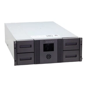 HP StorageWorks MSL4048 G3 413509-002 48 emplacements 2x bloc d'alimentation 4U cassette bibliothèque châssis - Photo 1/4