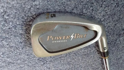 PowerBilt TPS Oversize # 5 Iron / Powersized .395 Firm Flex Steel / 38.5  inches - Image 1 of 4