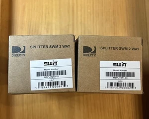 16 DIRECT TV SPLITTER 2 WAY SWM MSPLIT2R1-03 - Picture 1 of 4