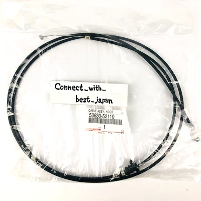 Conjunto de cables de control de bloqueo de capó genuino Toyota BELTA SCION xD YARIS 53630 - 52110 Foto 1 de 4