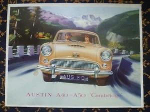 AUSTIN MOTOR EXPORT CORPORATION LTD~AUSTIN A 40 - A 50 "CAMBRIDGE"~Circa 1955~ - Picture 1 of 7