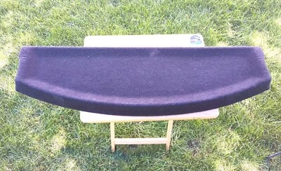 Bandeja de estante de paquete trasero negra Volkswagen Beetle 1998-2010 OEM 1C0867769C Foto 1 de 4