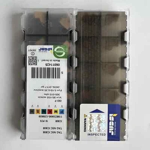 ISCAR / TAGN5C IC808 Hartmetalleinsätze 10 Stück - Bild 1 von 2