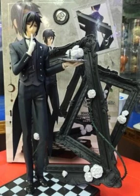 Estátua figura Kotobukiya ARTFX J a: Black Butler Sebastian Michaelis na caixa - - Imagem 1 de 4