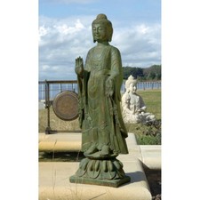 Enlightened Buddha Garden Statue Quality Resin Outdoor Yard Garden University
