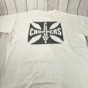 Camisa DE COLECCIÓN Island Choppers Adulto 2XL Blanca North Shore Hawaii Para Hombres - Imagen 1 de 9