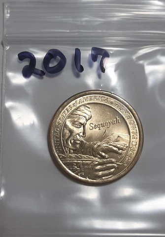 2017-D Sacajawea Dollar Cover