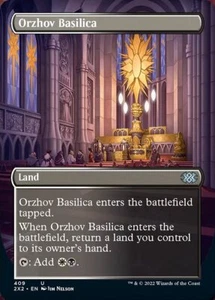 Orzhov Basilica x1 1x Borderless Double Masters 2022 NM MTG - Picture 1 of 1