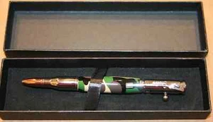 Bolígrafo Tekto Penfire perno rifle de acción bala camuflaje coleccionable azul - Imagen 1 de 10
