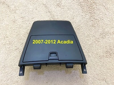 2007 - 2012 GMC Acadia Dash Compartment Storage Box Cubby Bin OEM Foto 1 de 4