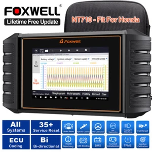 NT710 Fit for Honda Car Bidirectional Scanner OBD2 Full System Diagnostic Tool - Picture 1 of 21