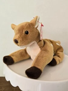 Whisper the Deer Fawn TY Beanie Babies - Picture 1 of 7