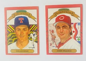 1989 Donruss - MLB Diamond Kings Cards - Set of 2 - Picture 1 of 2