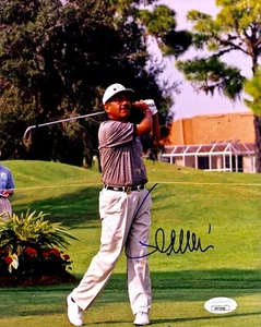 VINCENTE FERNANDEZ Autograph SIGNED 8X10 PHOTO ARGENTINE GOLFER JSA CERTIFIED - Picture 1 of 4