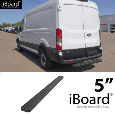 APS Rear Step Bar Side Step 5in Black Fit Ford Transit Full Size Van 15-25 Foto 1 de 4