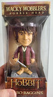 Funko BILBO BAGGINS The Hobbit Movie Wacky Wobbler Bobblehead 2012 smal box flaw