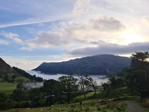 Póster impreso de arte de pared para el hogar - LUGAR CAÍDO - ULLSWATER - DISTRITO DE LAGOS -A4,A3,A2,A1 - Imagen 1 de 1