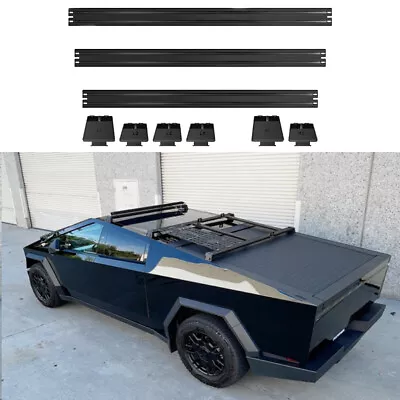 Barra transversal de aluminio de 3 piezas para Tesla Cybertruck 2024 2025 Foto 1 de 4