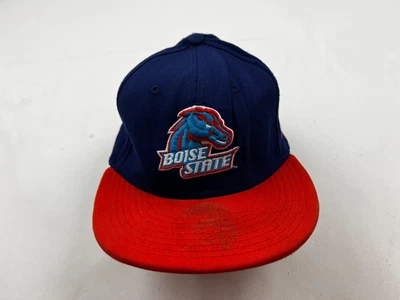 Boise State Broncos Hat Cap Size 7 5/8 New Era Blue Orange NCAA Embroidered Mens - Image 1 of 4