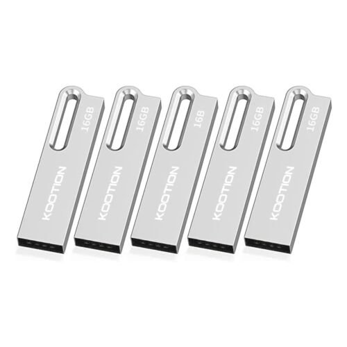 KOOTION Pendrive 16GB 5 Pack Chiavetta USB 8GB 2.0 Chiavi USB Flash Drive 16G...