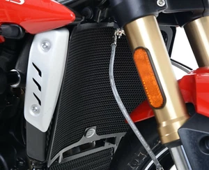 R&G Radiator Guard Black for Triumph Speed Triple R S 2016-2018 / RS 2018 - 2020 - Picture 1 of 6