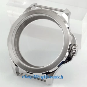 P853 44mm Parnis Sapphire Glass Watch Case for ST3600 3620 Movement - Picture 1 of 6
