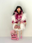 Barbie fashion doll with luxury handmade clothes custom accessories (T)