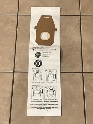Lot (25) Hoover Comm Bag Q-Hepa Media Vacuum Bag Type Q AH10000 - Image 1 of 3