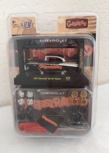 2021 M2 Machines Model Kit R39 1957 Chevrolet Bel Air Gasser - 1/64th -NIP MINT - Picture 1 of 6
