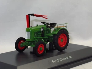 Schuco 02629 Fendt Traktor Dieselross F20G mit Mähbalken 1951-1957 grün 1:43 - Picture 1 of 5