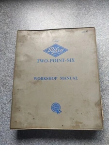 RILEY TWO POINT SIX WORKSHOP MANUAL 1957 - Picture 1 of 10